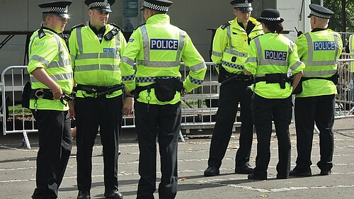 Group of police officers