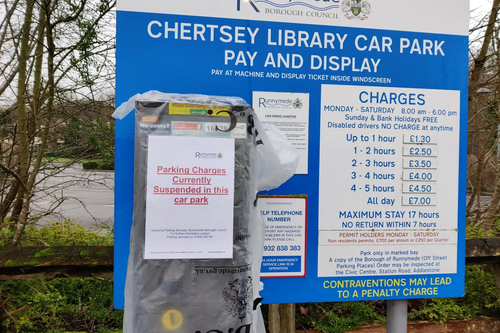 Chertsey Car Park