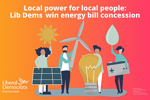 Local power for local people: Lib Dems win energy bill concession