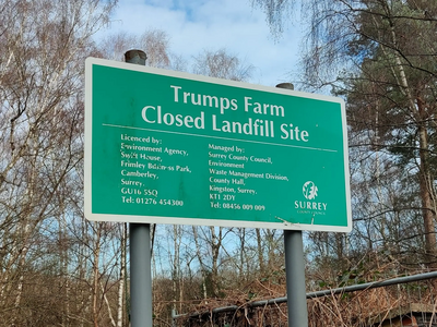 Trumps Farm Sign